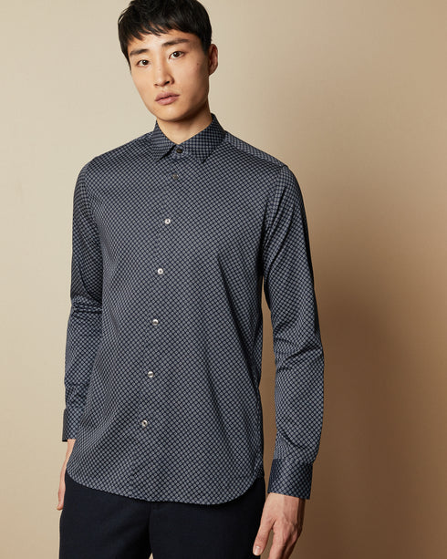 <P><Span Style="Text-Decoration: Underline;">Ls Geo Print Shirt</Span><Br></P>
<P><Span>The Flynow Shirt From Ted Baker Is...